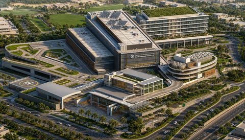 Sheikh Shakhbout Medical City — MSCB Building — Abu Dhabi