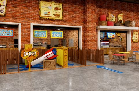 Restaurant @ Warner Bros — Abu Dhabi